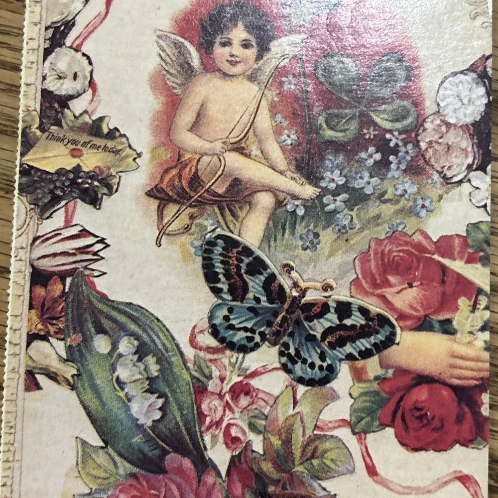 Carol Wald Postcard Think You Of Me Today Hope Sustain Thee Ever 1984
